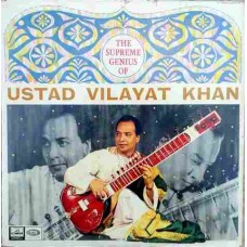 Vilayat Khan The Supreme Genius EASD 1332 Indian Classical LP Vinyl Record