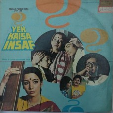 Yeh Kaisa Insaf - ECLP 5673 Bollywood Movie LP Vinyl Record