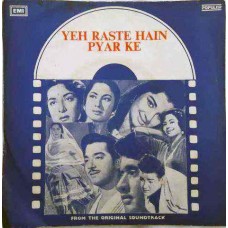 Yeh Rastey Hain Pyar Ke EMGPE 5014 Bollywood EP Vinyl Record