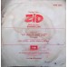 Zid 7EPE 7287 Bollywood EP Vinyl Record