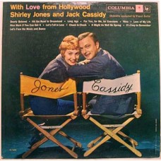 Shirley Jones (2) and Jack Cassidy – With Love From Hollywood - CL 1255